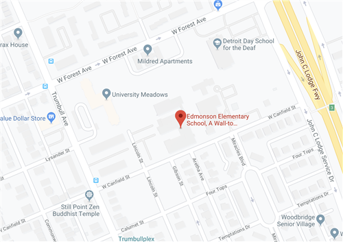 Map of Edmonson 